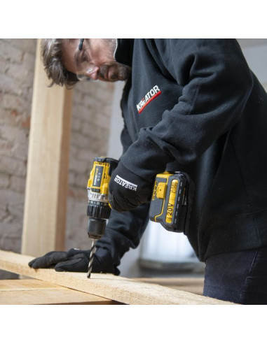 Slagboremaskine kulløs med 2 batteri 20V