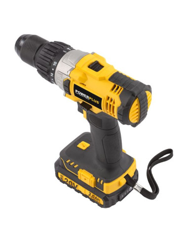 Slagboremaskine med 2 batterier 20 Volt