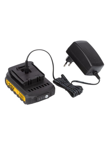 Slagboremaskine med 2 batterier 20 Volt