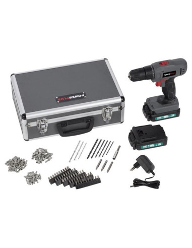 Bore-/skruemaskine 18 V inkl 153 dele