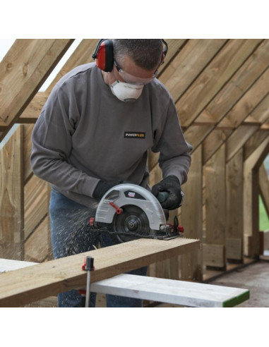 Rundsav 1300 Watt med 190 mm klinge