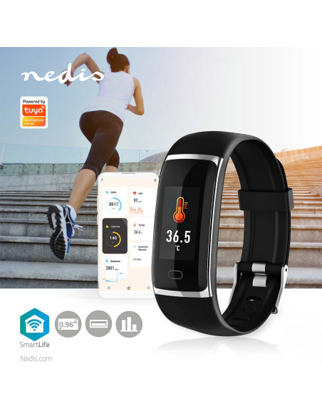 Fitness armbånd m/skridttæller