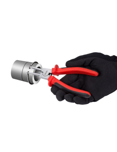 Låseringstang 175 mm lige udv.