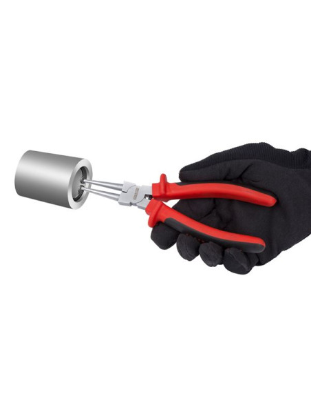 Låseringstang 175 mm lige indv.