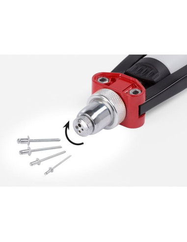 Popnittetang med omskifter