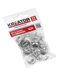 Presenningsøjer 12,5 mm 25 stk