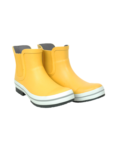 Kort gummistøvle gul