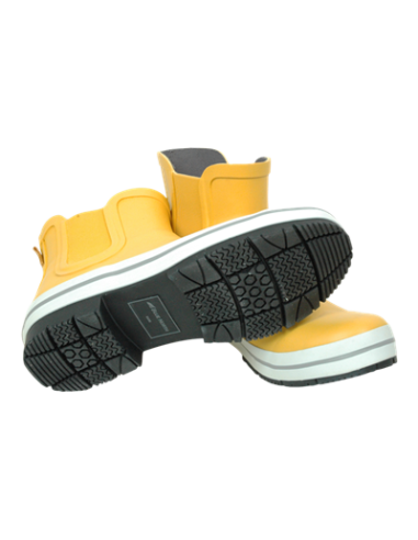 Kort gummistøvle gul