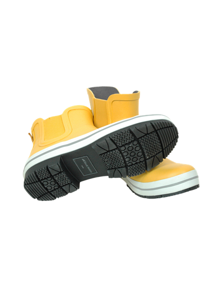 Kort gummistøvle gul