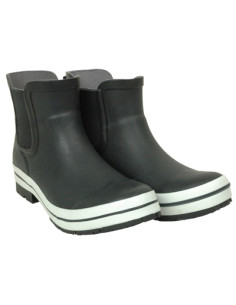 Kort gummistøvle Sort