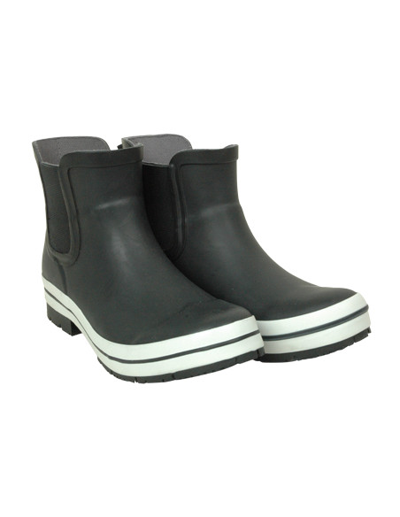 Kort gummistøvle Sort