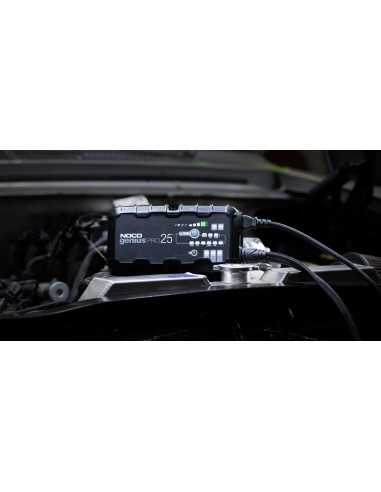 Noco Genius Pro25 batterioplader 6/12/24V