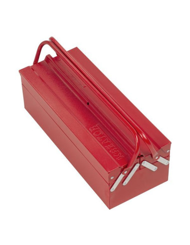 Værktøjskassesæt i metal med 67 dele