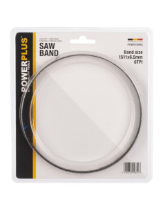 Klinge til båndsav 1511 x 6,5 mm 6 tpi 2