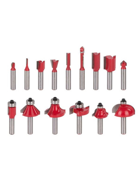 Fræsejern Ø 8 mm - 15 dele