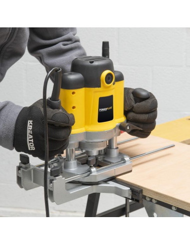 Overfræser 1500 watt inkl. 12 fræserjern