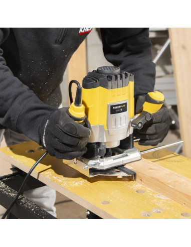 Overfræser 1200 watt med 6 fræserjern