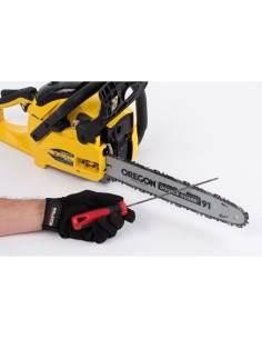 Fil - Kædesavfil 4,0x200 mm, med håndtag 2