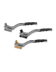 Stålbørster til tændrør 3 dele