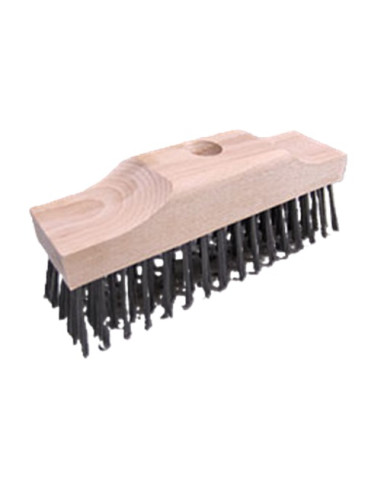 Stålbørste hoved - 220 mm