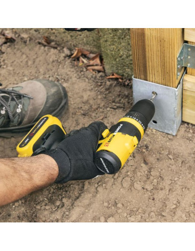 Slagboremaskine med 362 dele i kuffert