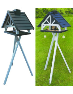 Fuglefoderhus på fod m/ fodersilo 2