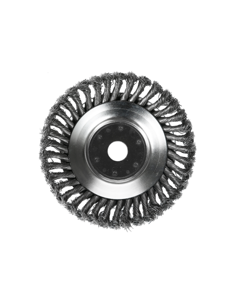 Ukrudt stålbørste til græstrimmer / buskrydder - 150 mm