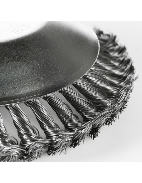 Ukrudt stålbørste til græstrimmer / buskrydder - 150 mm