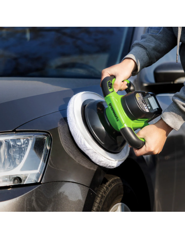 Poleringsmaskine 24V Greenworks u/batteri og lader