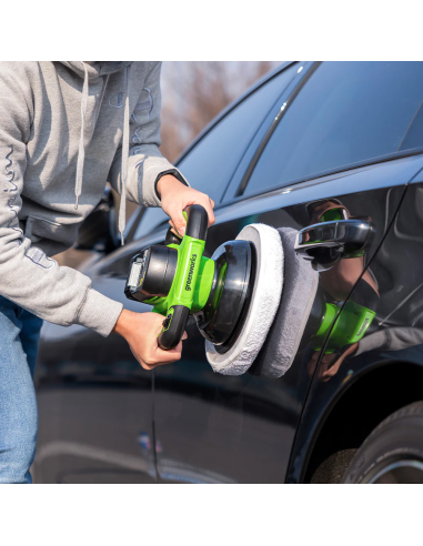 Poleringsmaskine 24V Greenworks u/batteri og lader
