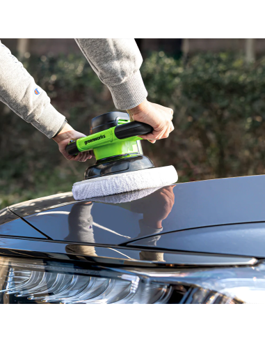 Poleringsmaskine 24V Greenworks u/batteri og lader