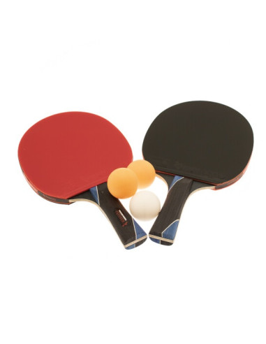 Bordtennis PRO bat - 2 bat og 3 bolde