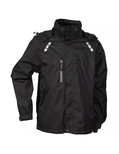 Lyngsøe regn-/skaljakke - Sort