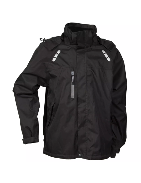 Lyngsøe regn-/skaljakke - Sort