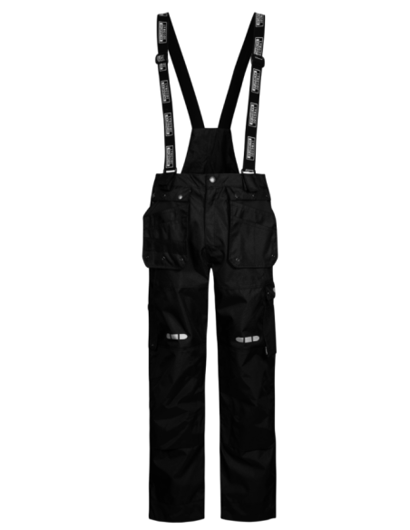 Lyngsøe regnbukser m/seler - Sort