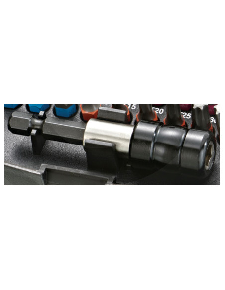 Bitssæt 1/4" – 32-dele Professionelt Bits-Sæt i Tysk Kvalitet med Robust Plastkasse