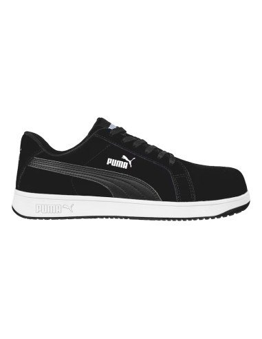 Puma Iconic Sikkerhedssko - Sort Nubuck/Ruskind