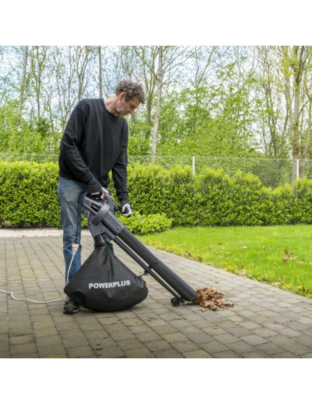 Løvblæser-/suger 3000 watt