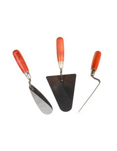 Murerværktøjsæt med 3 Dele