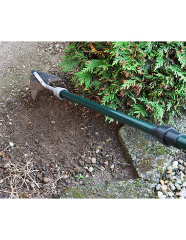 Skuffejern med justerbart skaft