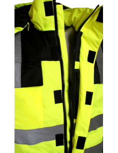 Hi-Vis Vinterkedeldragt i Kraftig Polyesterkvalitet med... 2