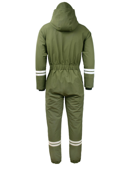 Lyngsøe Dame Vinter Jumpsuit – Vandtæt, Stræk- og Åndbar - Grøn