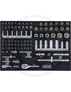 Værkstedsvogn Dynamic 2.0 Start – 133 dele - GRANIT BLACK... 2