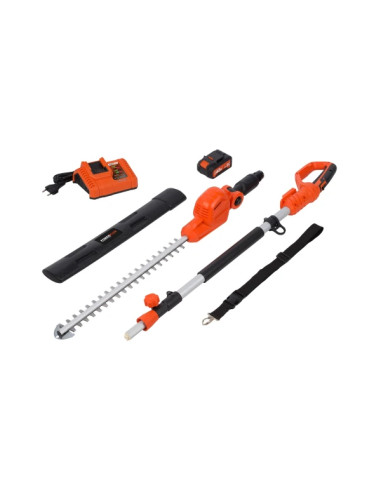 Teleskop hækkeklipper 40 V med batteri