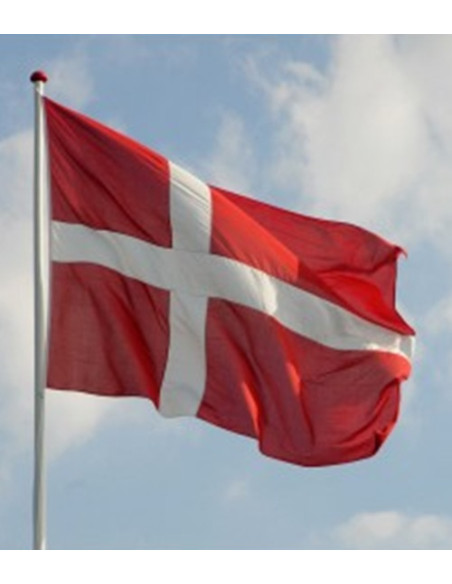 Dannebrogsflag til 6m flagstang