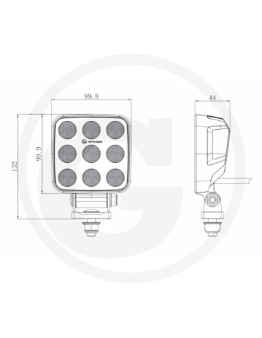GRANIT Arbejdslygte LED
