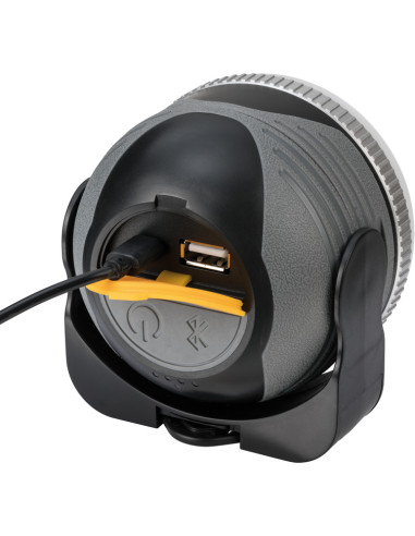 LED Campinglampe med Højtaler og Powerbank