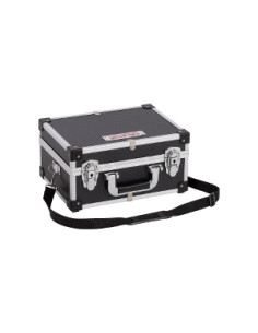 Aluminiums kuffert sort 320x230x160 mm