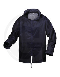 Regntøj sæt mørkblå med pose 2