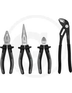 Tangsæt – 4-dele Professionelt Sæt med Vandpumpetang,... 2